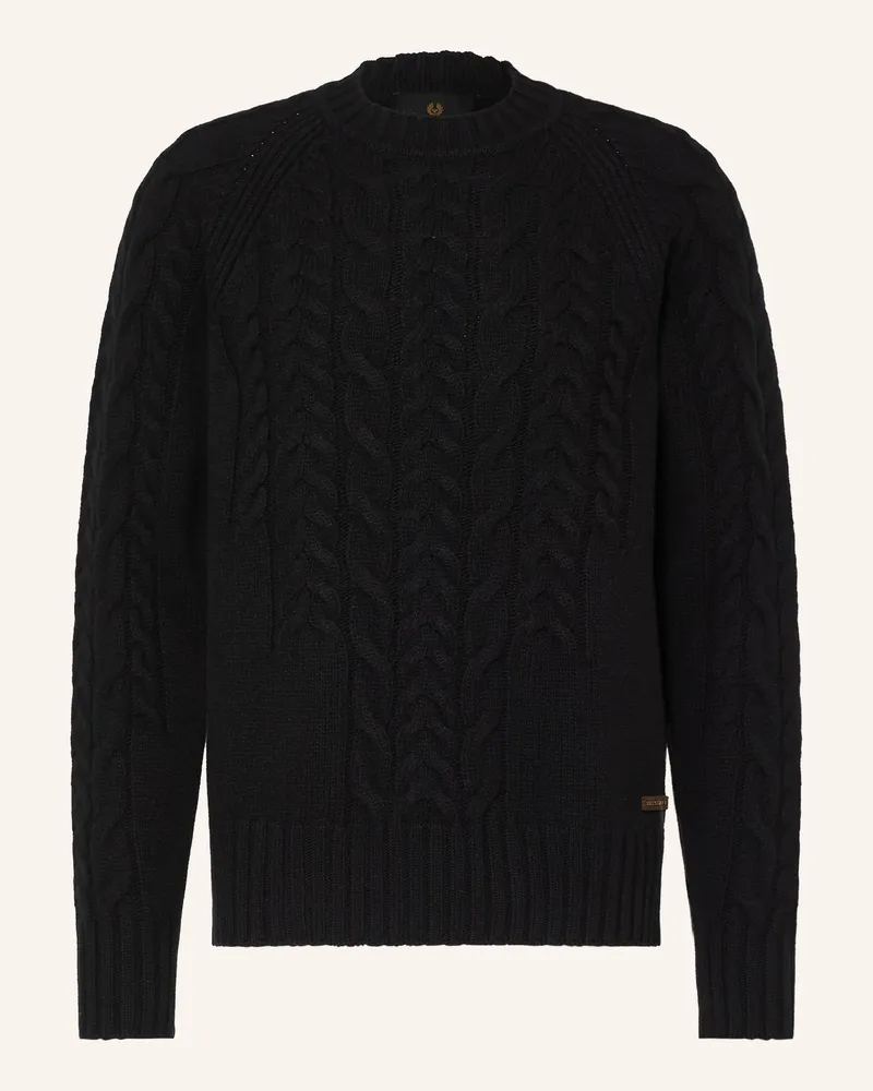 Belstaff Pullover Harrow schwarz Schwarz