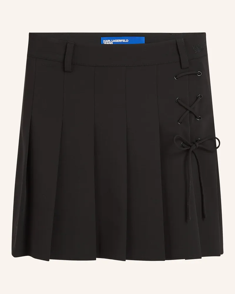Karl Lagerfeld Rock schwarz Schwarz