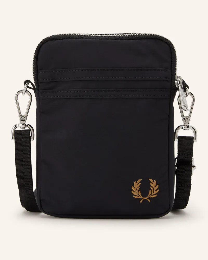 Fred Perry Umhängetasche Brentham Small schwarz Schwarz