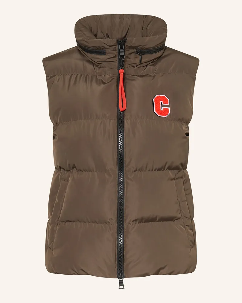 No. 1 Como Steppweste Cortina beige Khaki