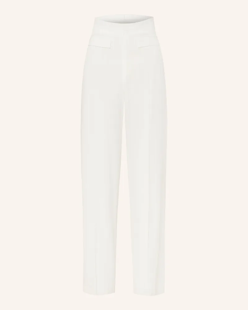 Sandro Hose mit Pailletten Ecru
