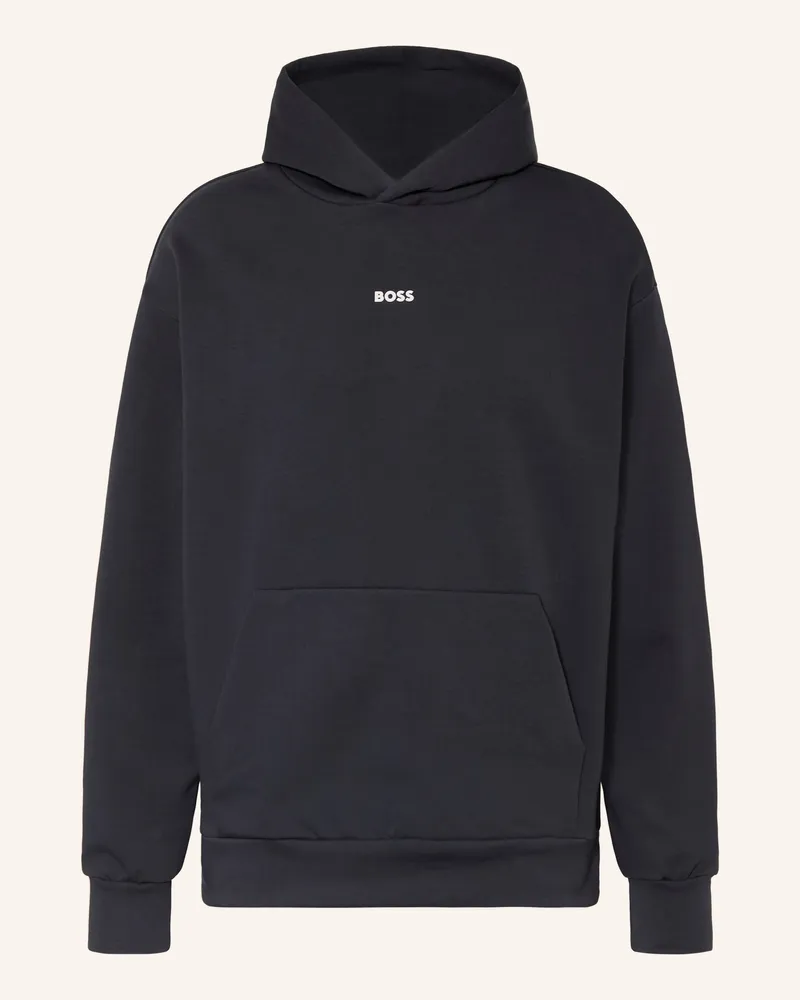 HUGO BOSS Hoodie Sly Zone blau Dunkelblau