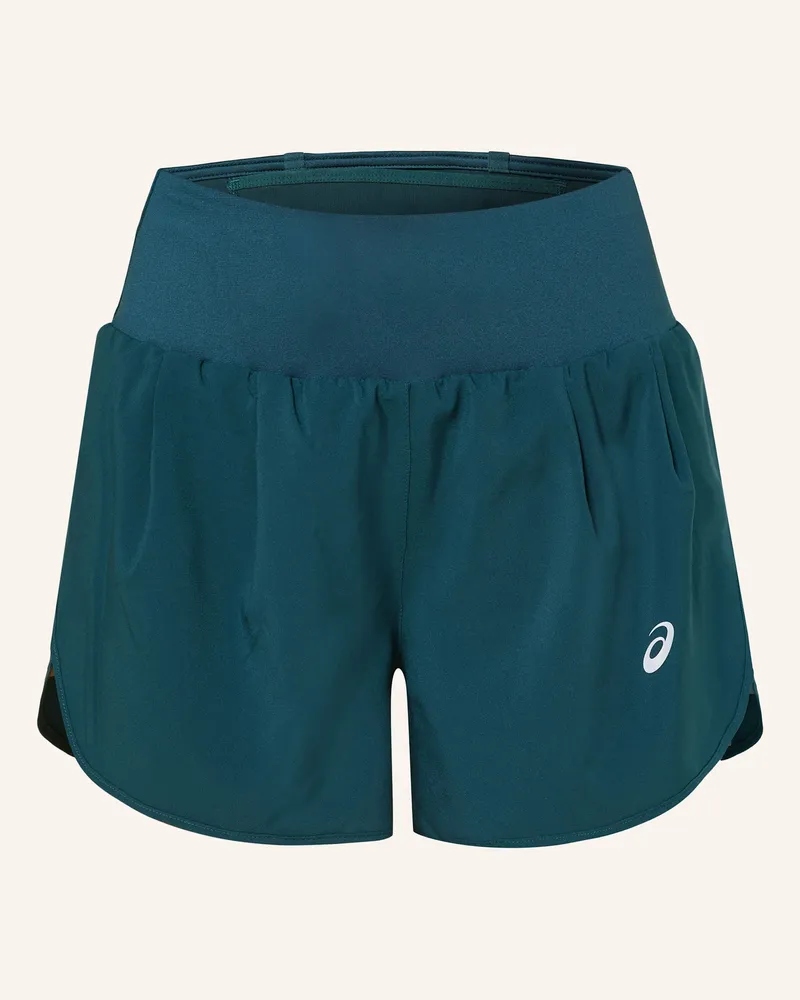 Asics Lauffshorts Road 3.5in gruen Grün