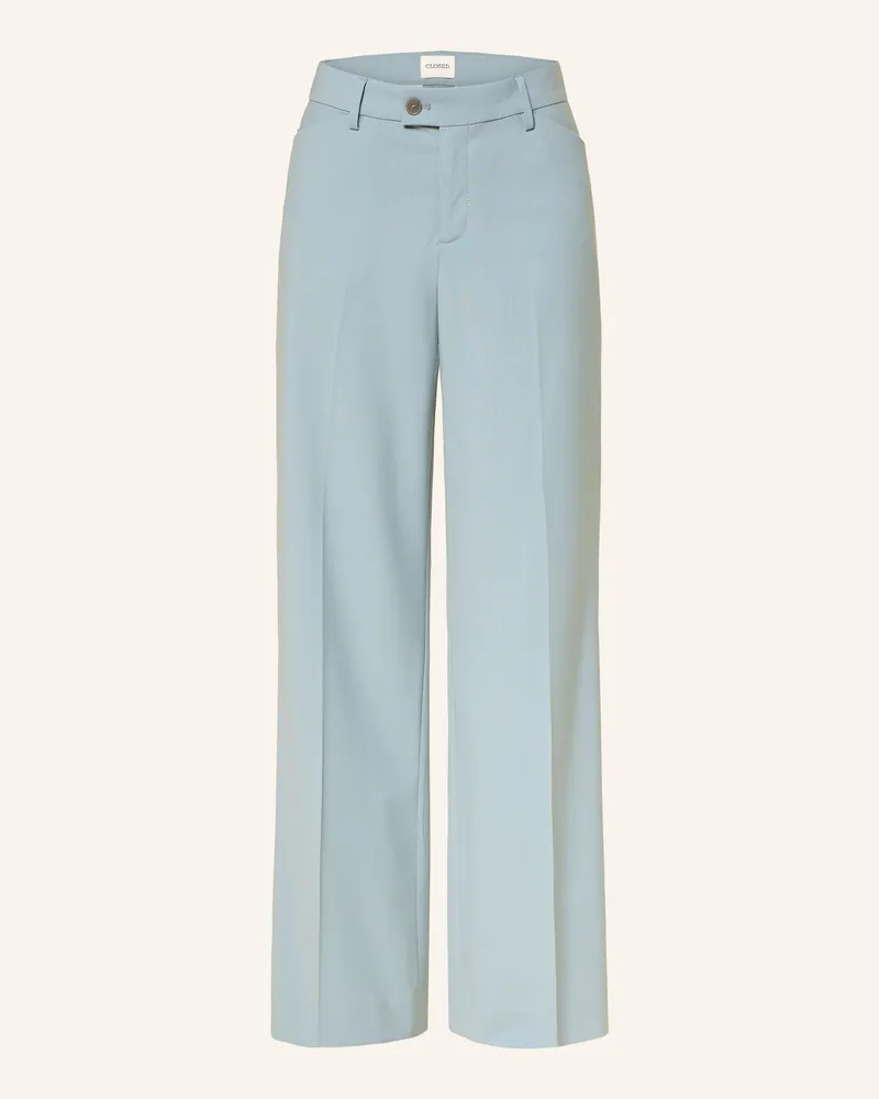 Closed Marlenehose Flye blau Hellblau