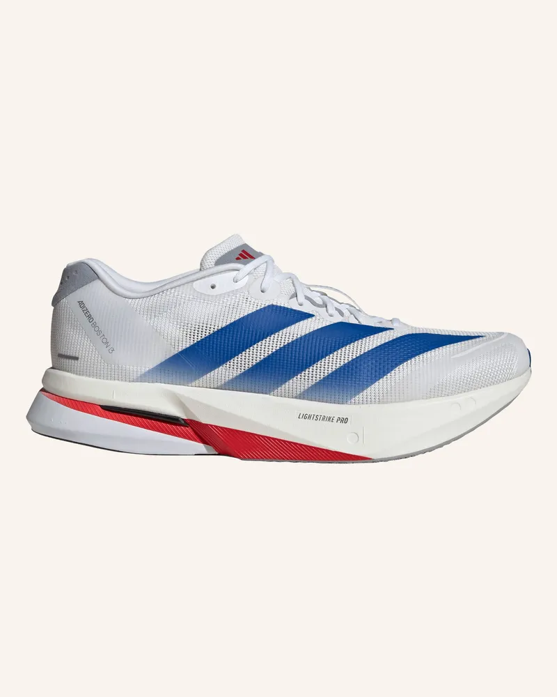 adidas Laufschuhe Adizero Boston 13 weiss Weiss