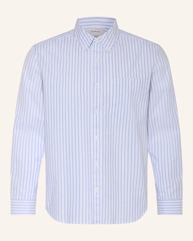Calvin Klein Oxfordhemd Classic Fit Weiss