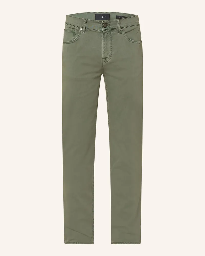 7 for all mankind Hose The Straight 34 Straight Fit gruen 21t