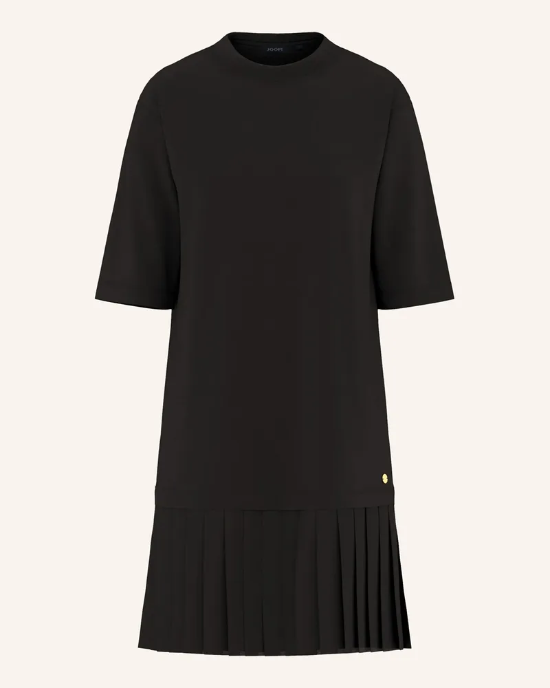 JOOP! Kleid Tarika Mit Plissees schwarz Schwarz