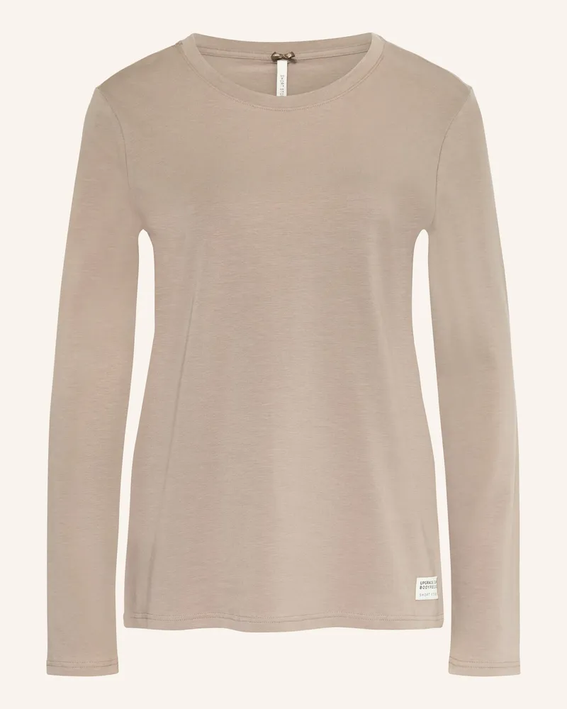 Short Stories Schlafshirt Taupe