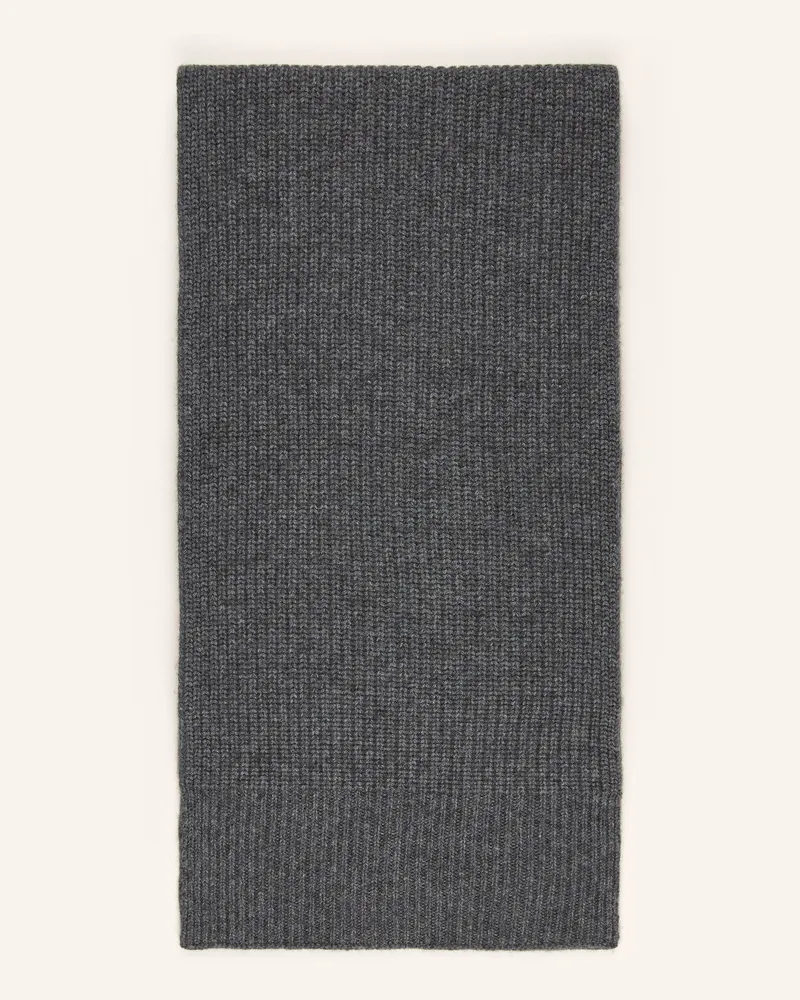 Mrs & HUGS Schal Mit Cashmere grau Grau
