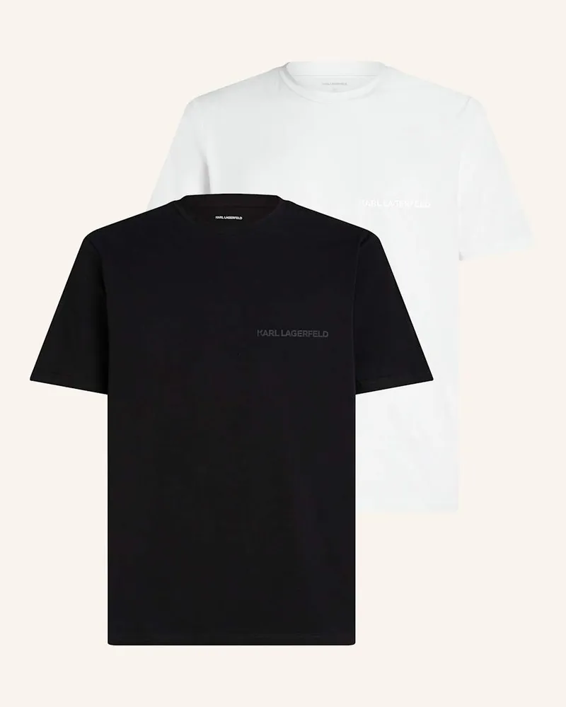 Karl Lagerfeld Top Schwarz