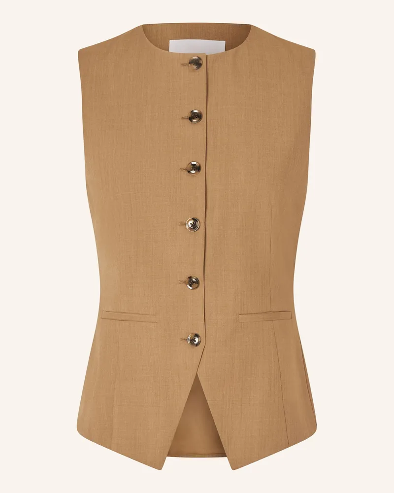 Samsøe & Samsøe Blazerweste Saruma braun Cognac