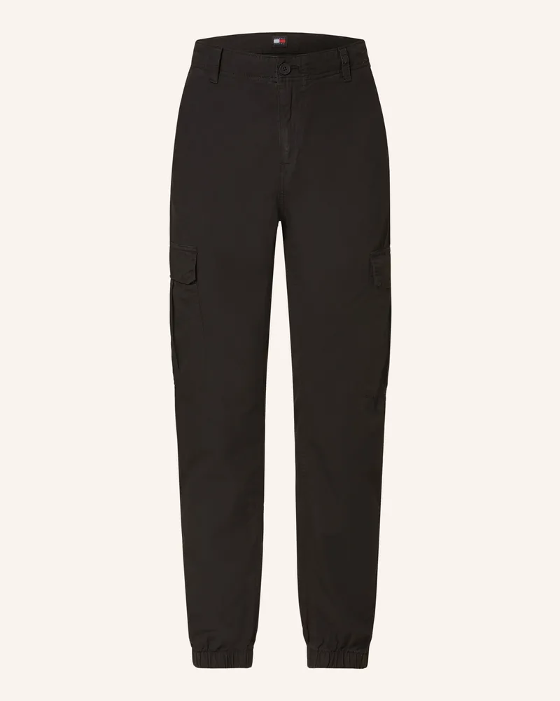 Tommy Hilfiger Cargohose ETHAN Relaxed Fit Schwarz