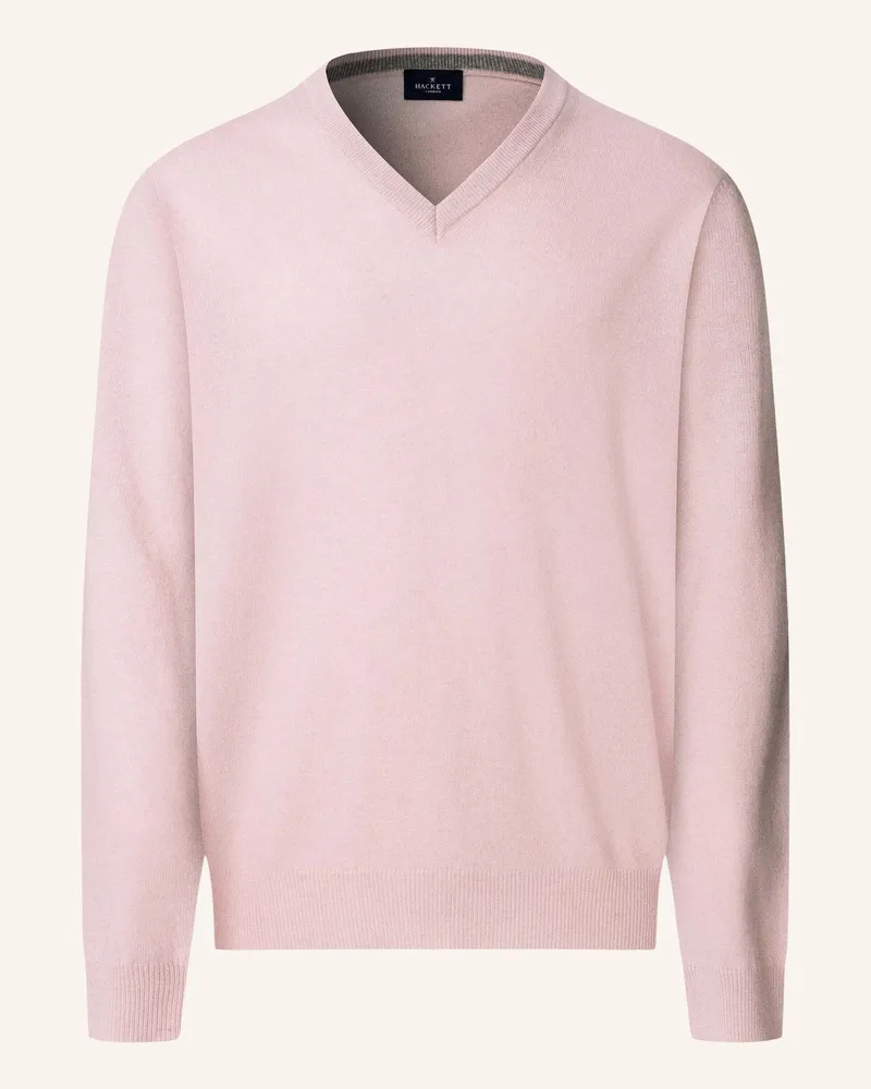 Hackett Pullover MERINO CASH MIX V Pink
