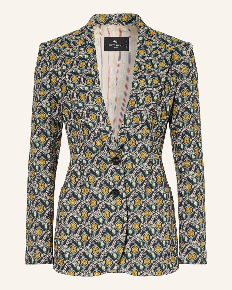 Etro Blazer Dunkelgrün