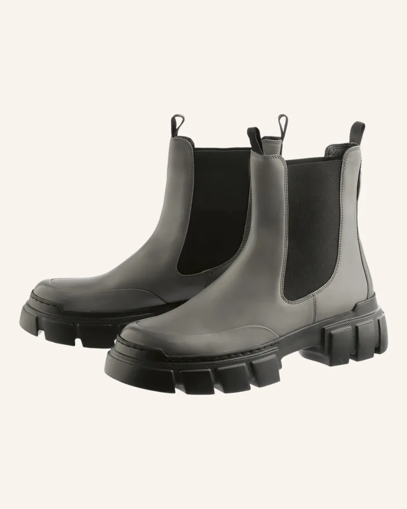 Högl Chelsea-Boots silber Silber