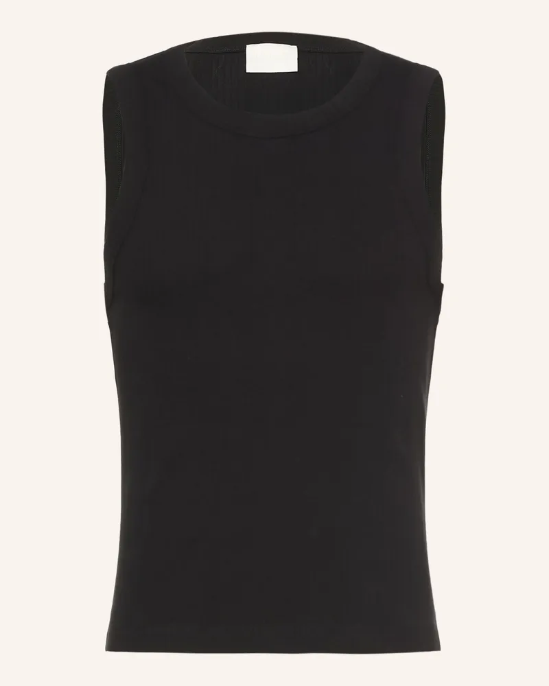 HUGO BOSS Tanktop Dapito schwarz Schwarz
