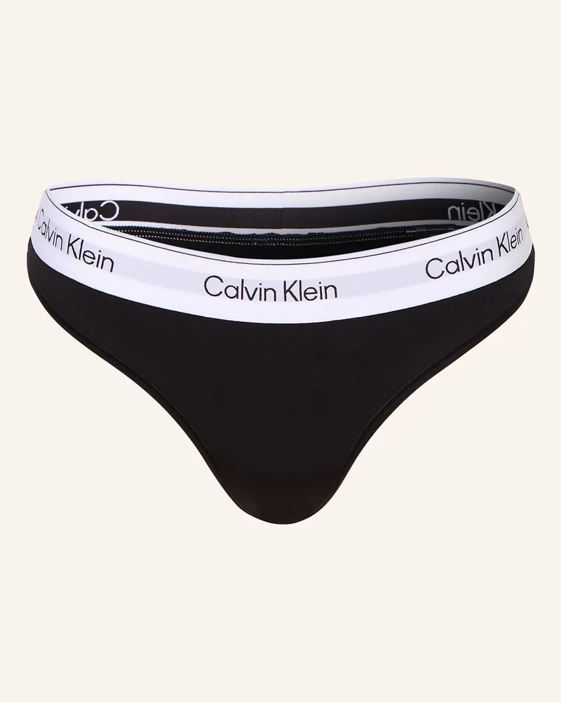 Calvin Klein Slip ICON COTTON MODAL Schwarz