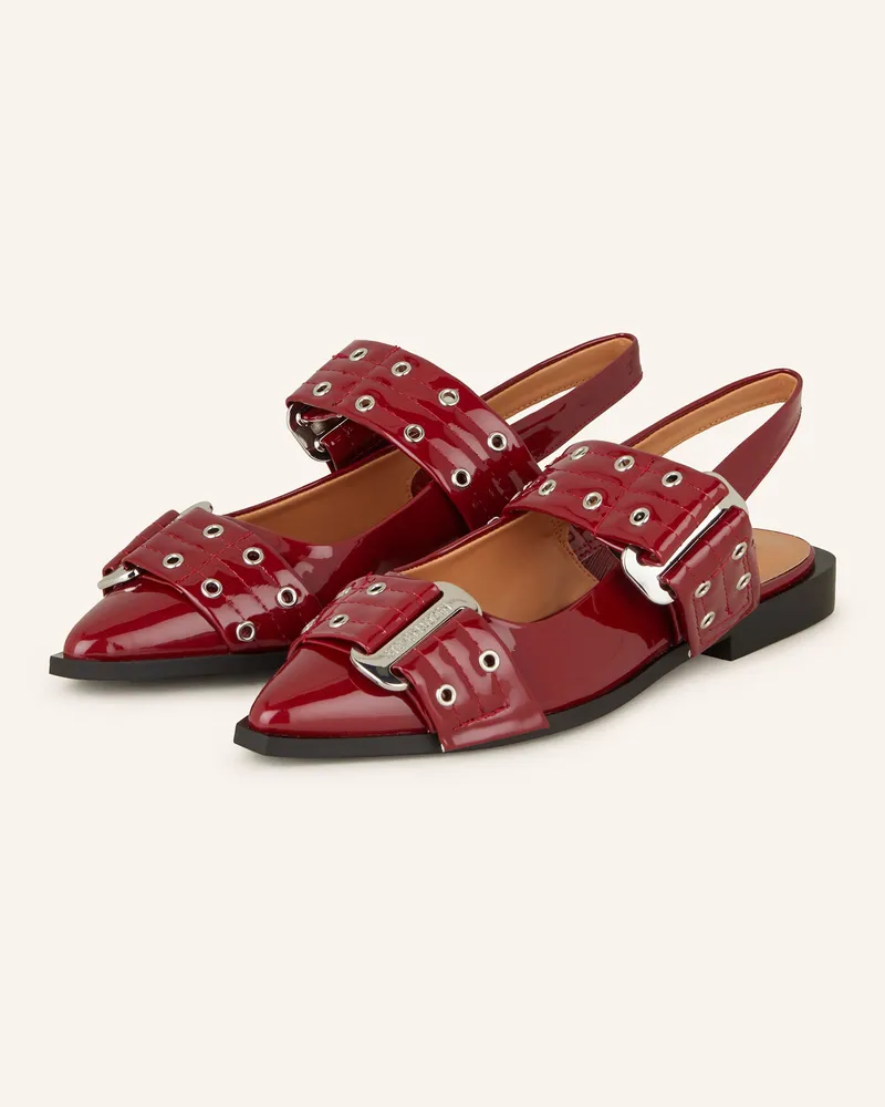 Steve Madden Slingballerinas GRAND AVE Dunkelrot