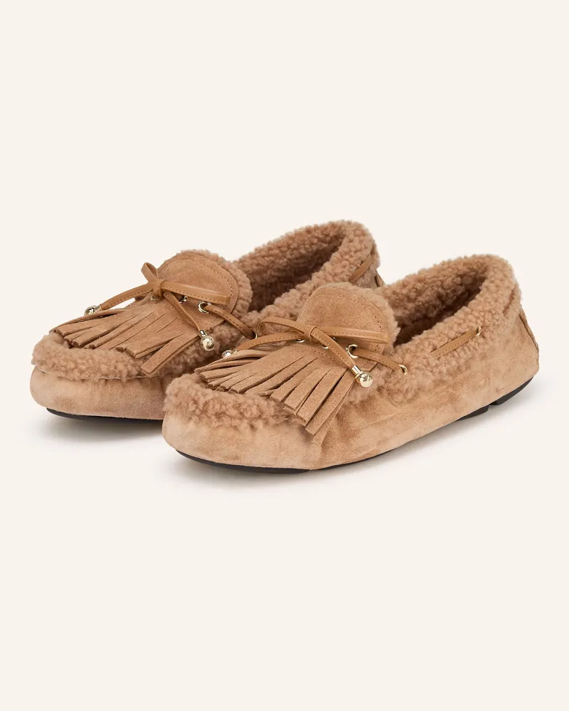 Jimmy Choo Mokassins MANON Braun