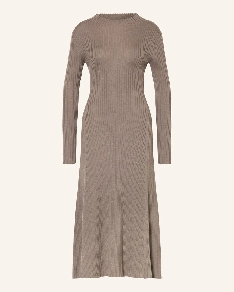 Mrs & HUGS Strickkleid Taupe