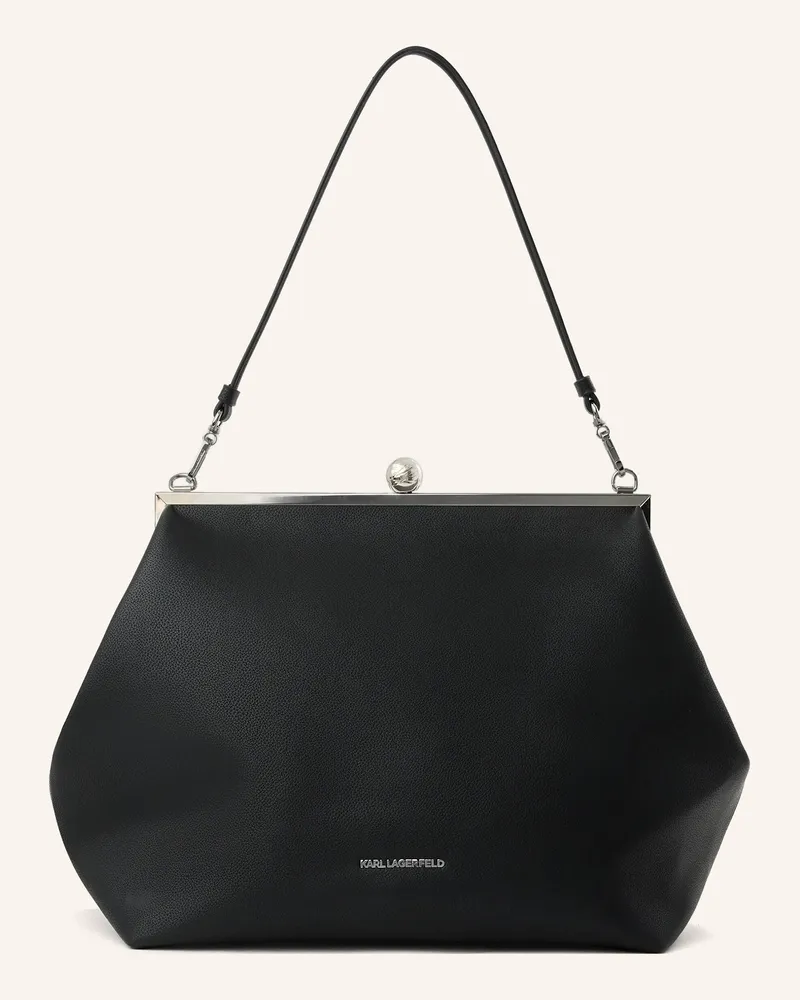 Karl Lagerfeld Clutch schwarz Schwarz