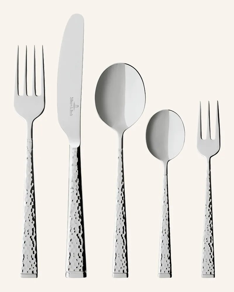 Villeroy & Boch Tafelbesteck 30tlg. Blacksmith silber Silber