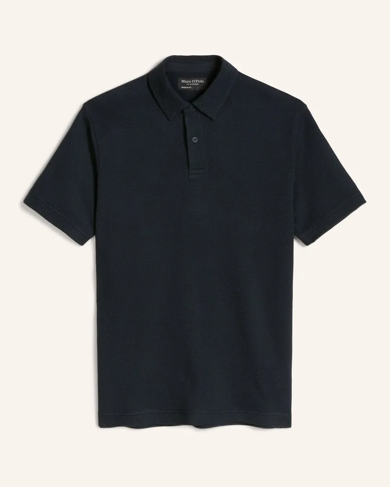 Marc O'Polo Poloshirt blau Dunkelblau