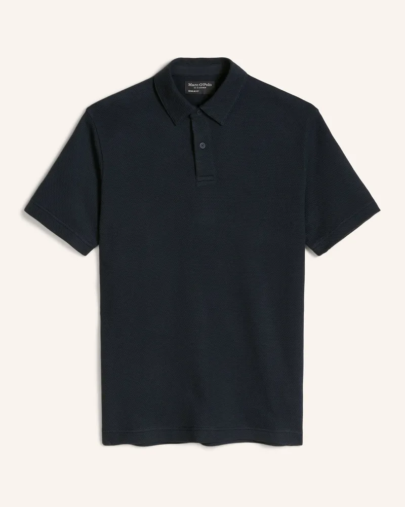 Marc O'Polo Poloshirt blau Dunkelblau