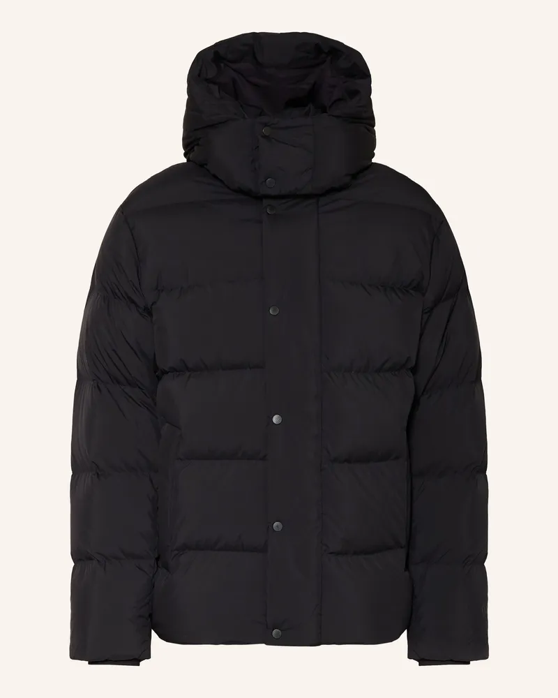 LULULEMON Daunenjacke Wunder Puff Mit Abnehmbarer Kapuze schwarz Schwarz