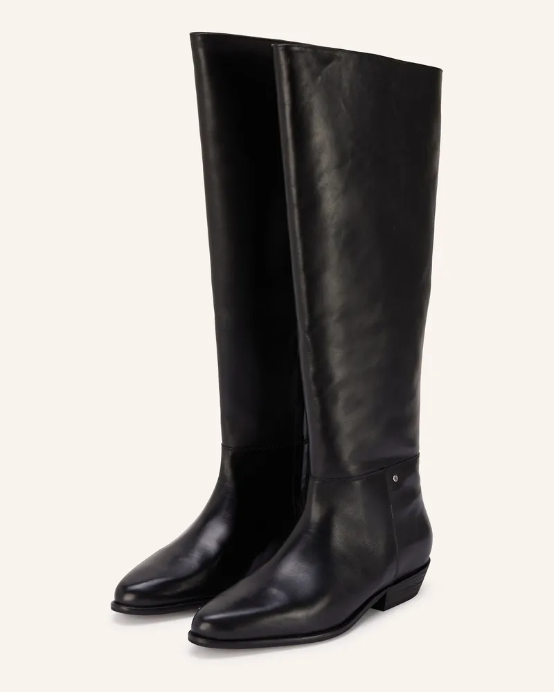 Bronx Cowboy Boots Kendr-A schwarz Schwarz