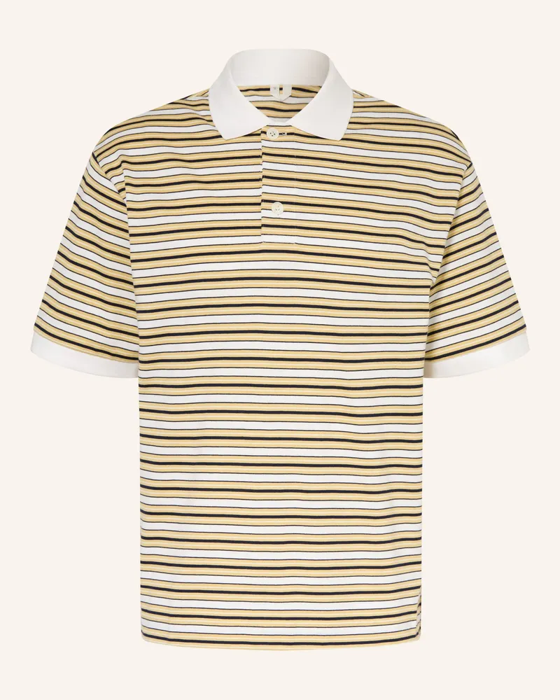Arket Jersey-Poloshirt Gelb