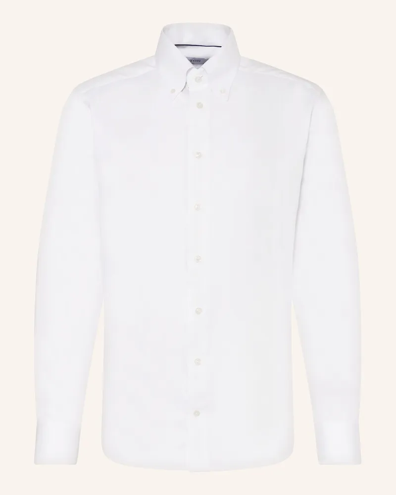 Eton Hemd Slim Fit weiss Weiss