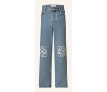 Loewe Jeans ANAGRAM Baggy Fit Blau