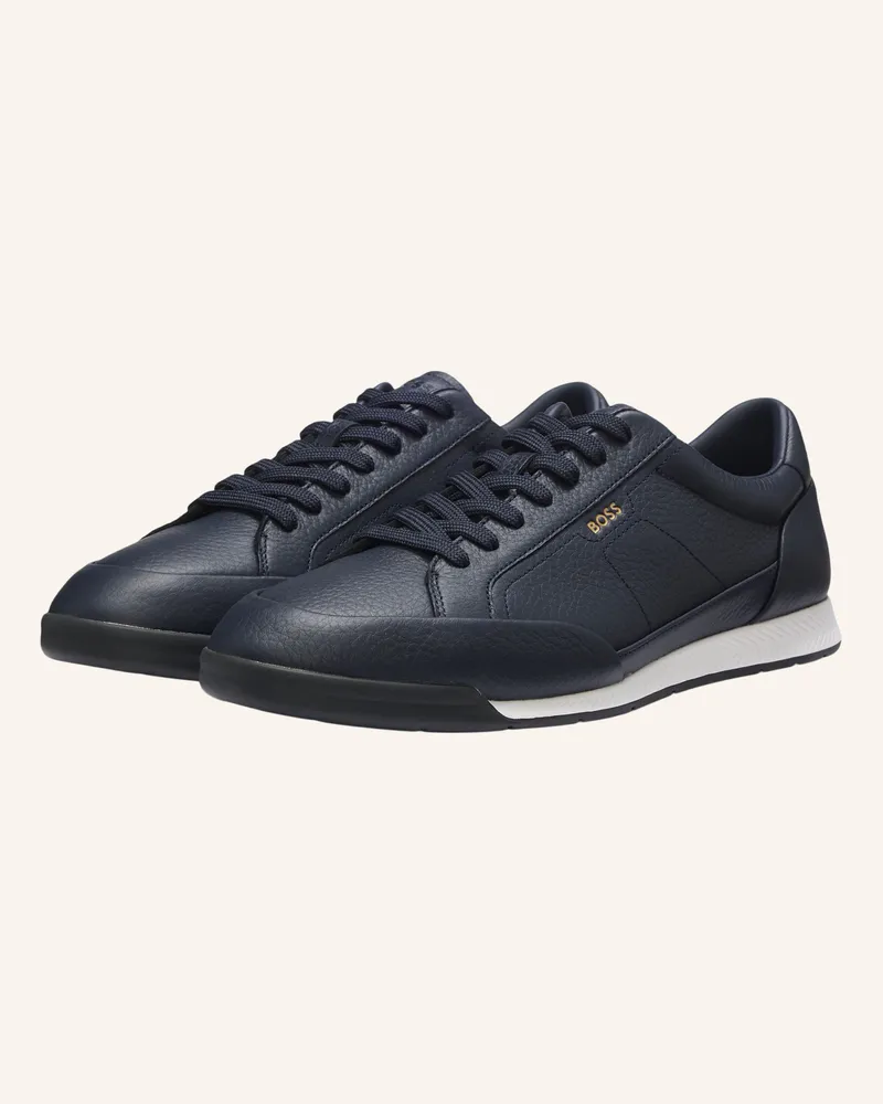 HUGO BOSS Sneaker Nitan_Lowp_Ltgrn blau Dunkelblau