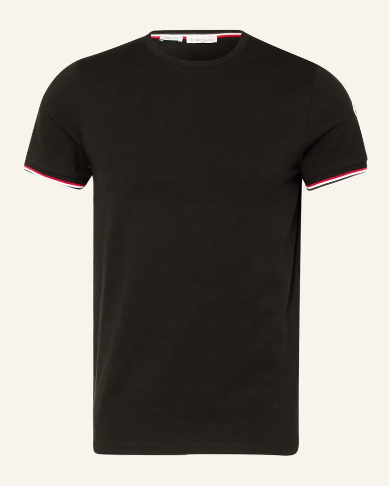 Moncler T-Shirt Schwarz