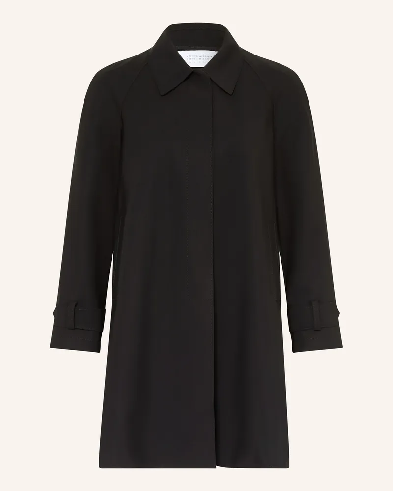 Harris Wharf London Mantel schwarz Dunkelblau