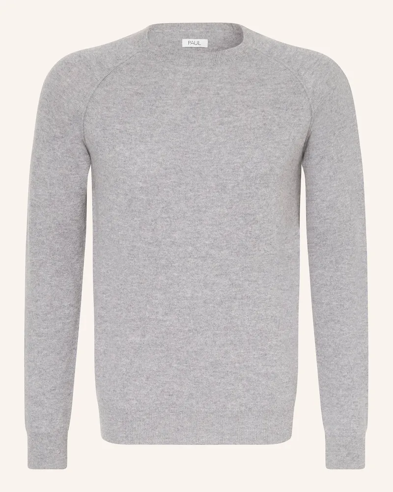 paul Cashmere-Pullover Hellgrau