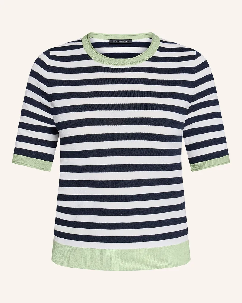 Betty Barclay Strickshirt blau Weiss