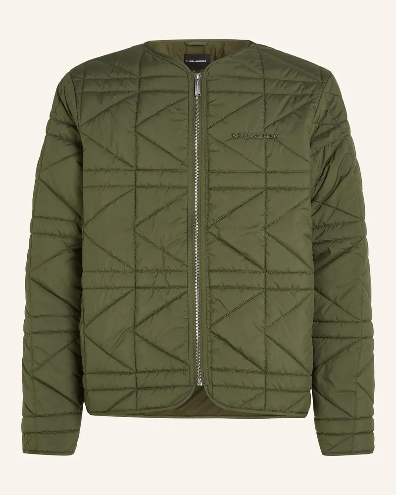 Karl Lagerfeld Jacke gruen Dunkelgrün
