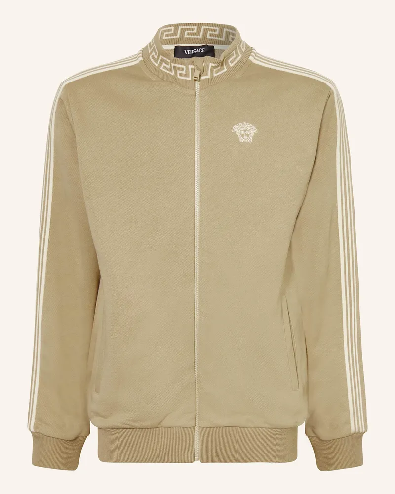 Versace Sweatjacke Creme