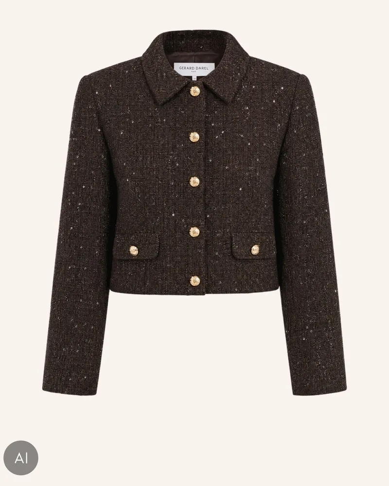 Gerard Darel Jacke Julsa braun Braun