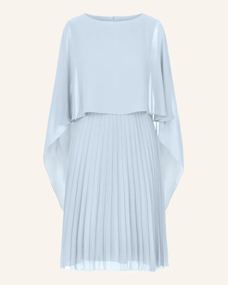 Apart Cocktailkleid mit Chiffoncape Hellblau