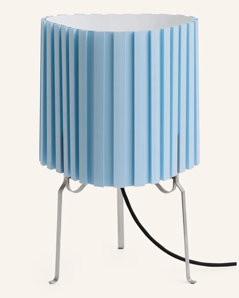 Hay Tischleuchte Canelé blau Hellblau