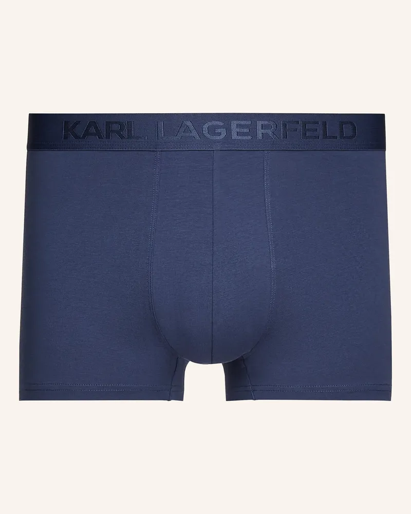 Karl Lagerfeld Unterwäsche Hose blau Dunkelblau