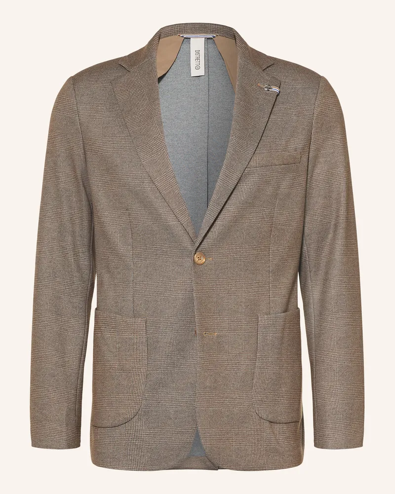 DISTRETTO12 Anzugsakko Carracci Slim Fit Aus Jersey beige 0025