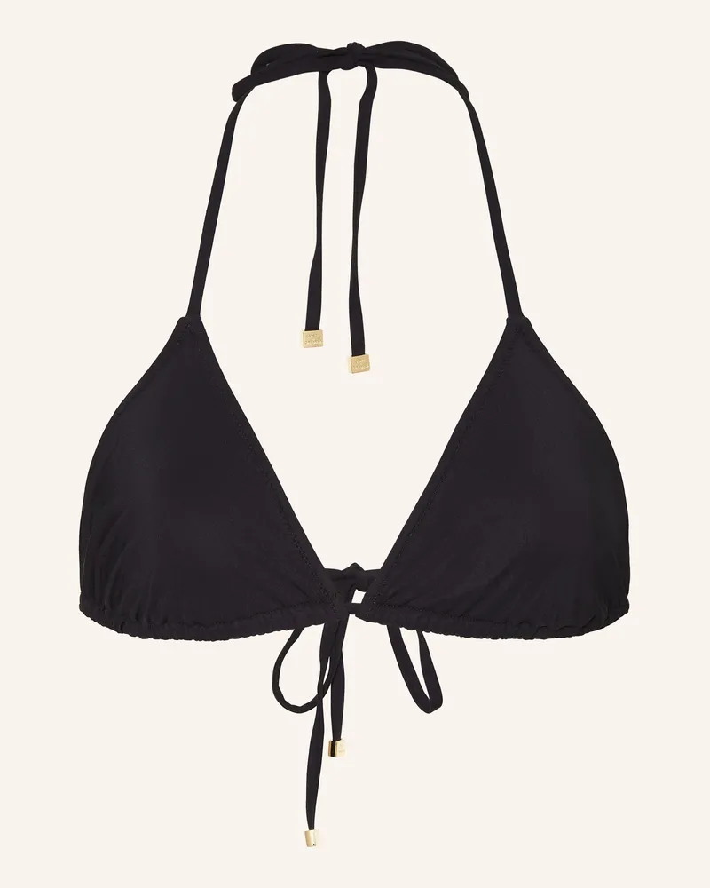 Dolce & Gabbana Triangel-Bikini-Top Essentials schwarz Schwarz