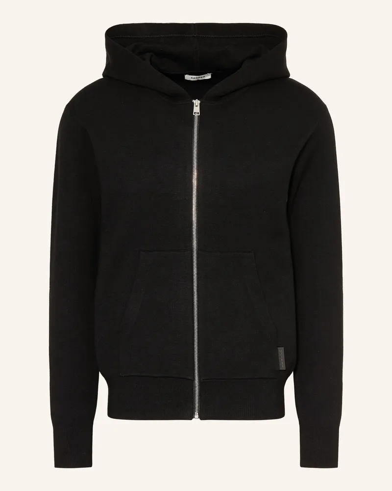 Sandro Jerseyjacke schwarz Schwarz