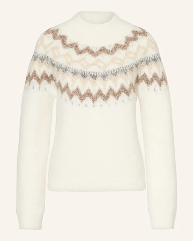 Darling Harbour Pullover mit Alpaka Ecru