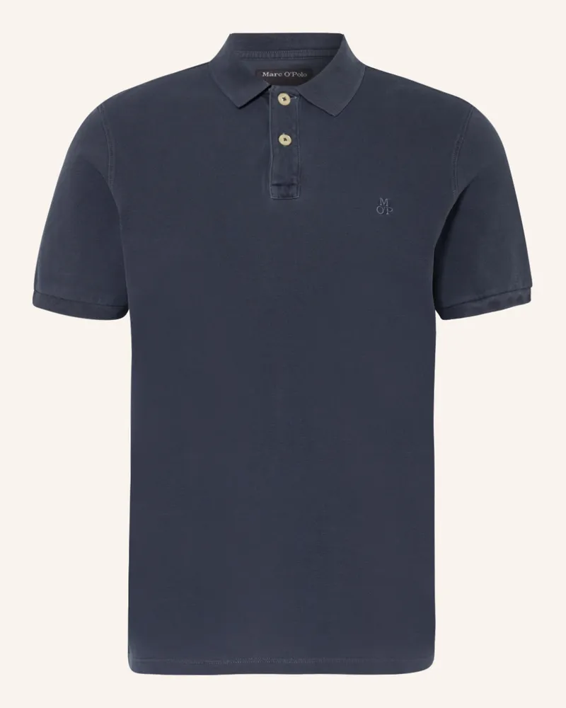 Marc O'Polo Piqué-Poloshirt blau Dunkelblau